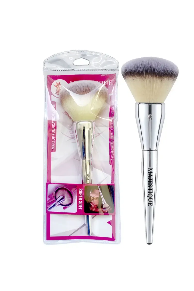 Foundation Compact Powder Brush Multicolor - (Pack of 1)