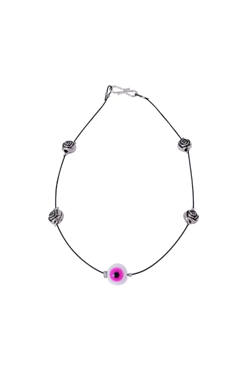 Evil Eye & Floral Charm Anklets for Women and Girls 012931PIN10INC1