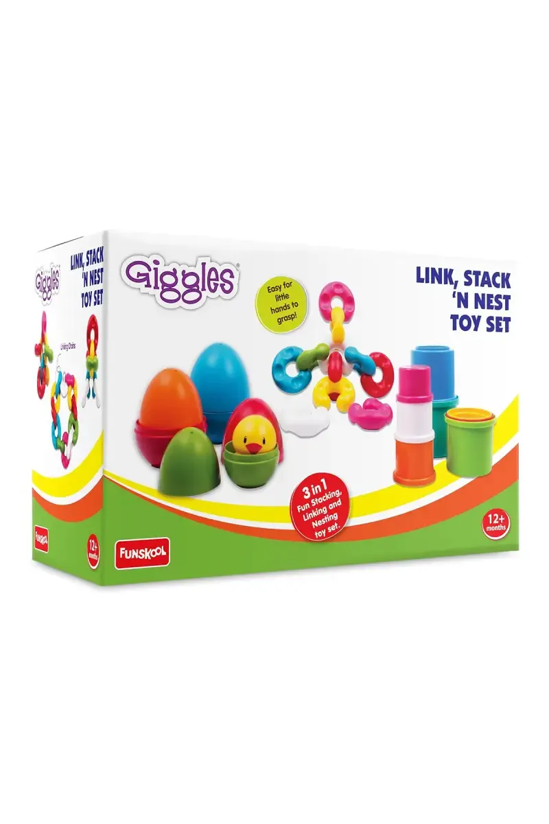 Giggles Link Stack N Nest Toy Set 
