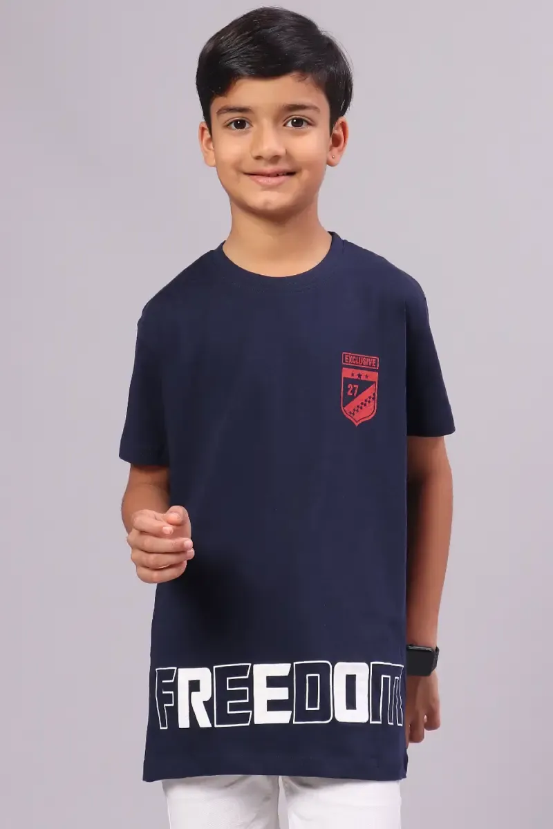 Cotton Printed T-shirt for Boy
