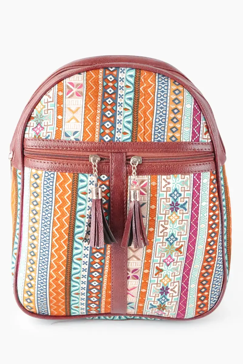 Printed Casual Shoulder Backpack for Girls