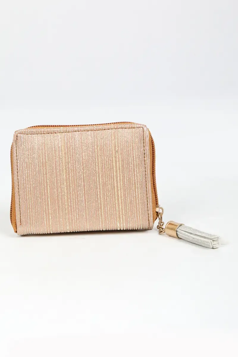 Glittery Small Coin Purse for Women and Girls