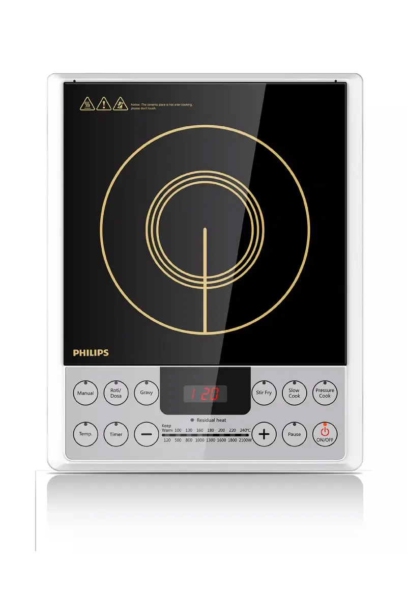 Philips HD4929/01 2100 W Induction Cooktop (Assorted)