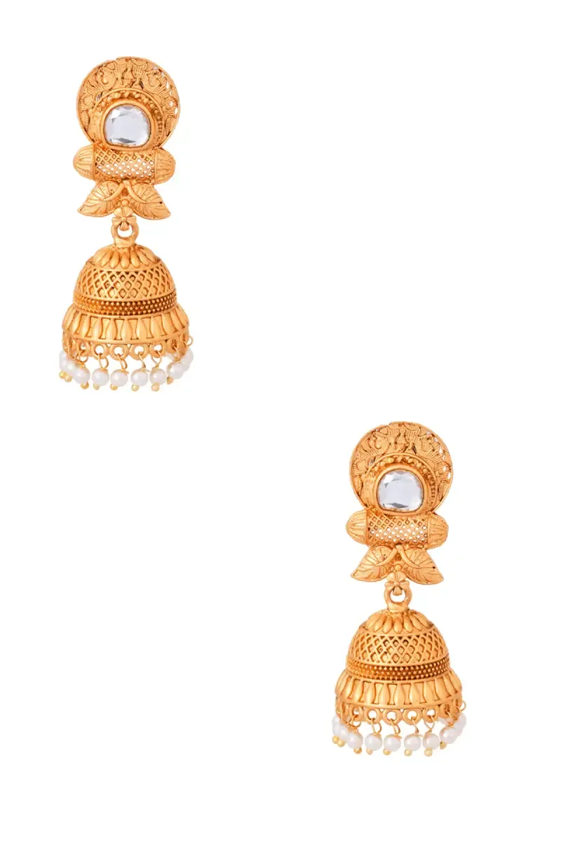 Traditional Gold Plated  Jhumki Earring for Women