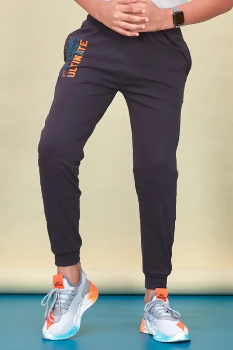 Boy's Printed Cotton Track Pant  013949ANTMEL34YRS