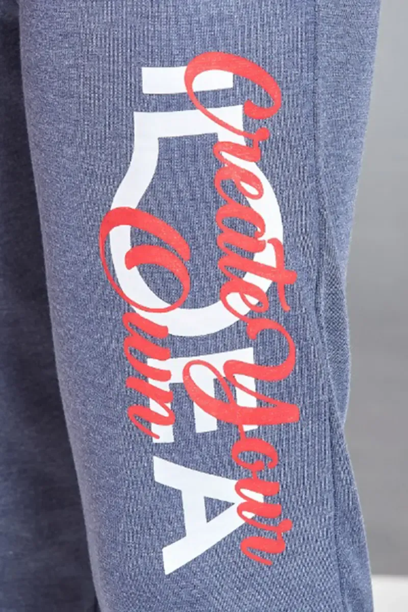 Printed Slim Fit Track Pant for Boy