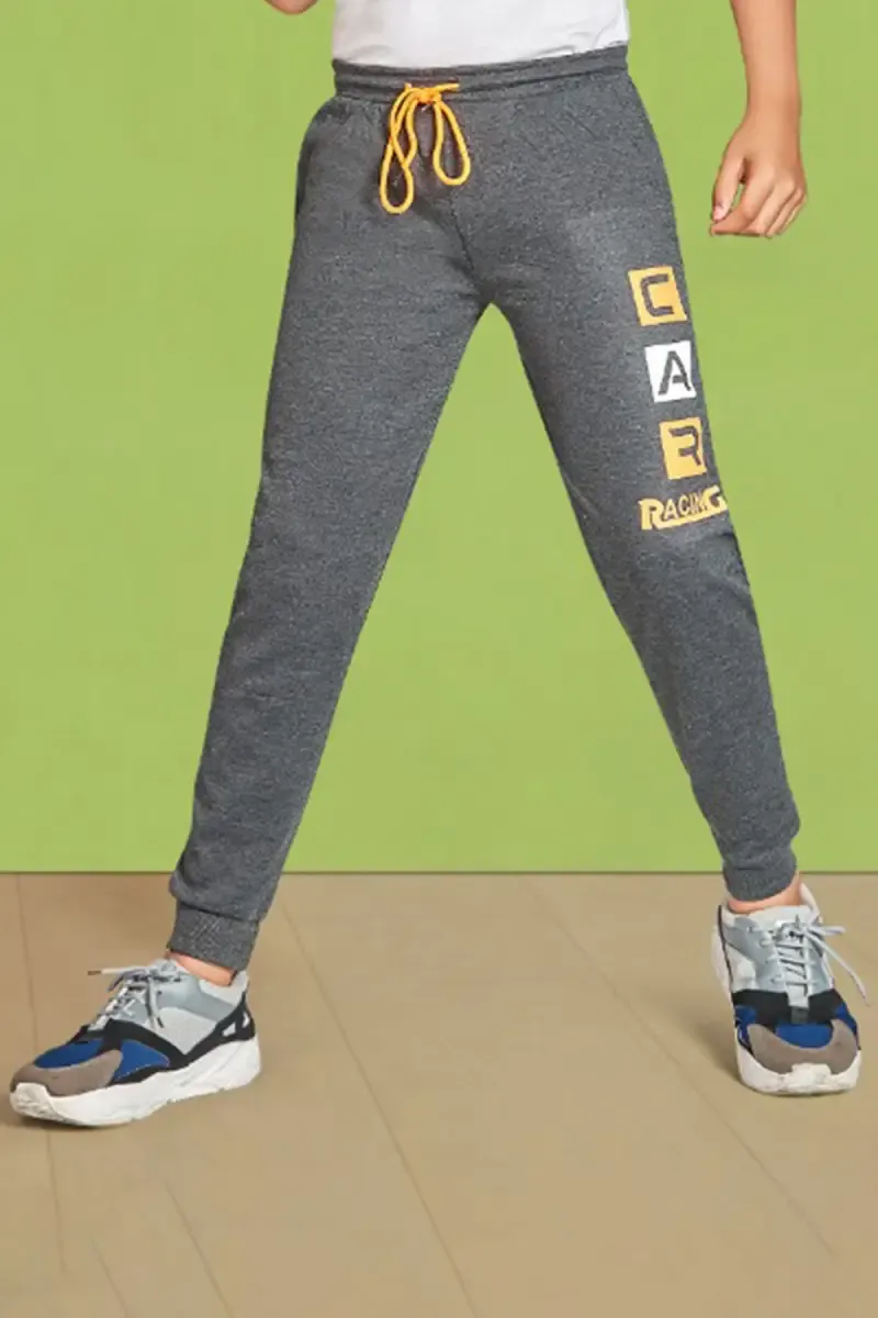 Boy's Cotton Blend Slim Fit Track Pant  014004CHA34YRS