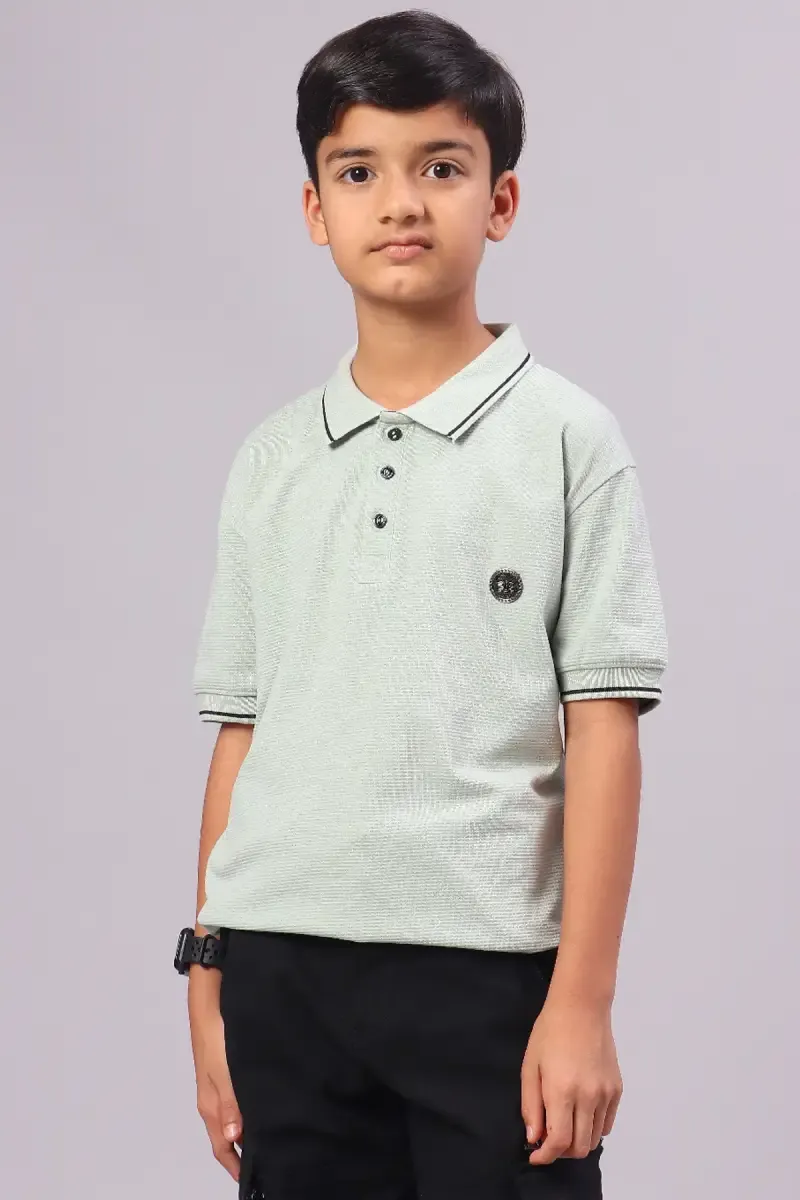 Slim Fit Polo T-shirt for Boy