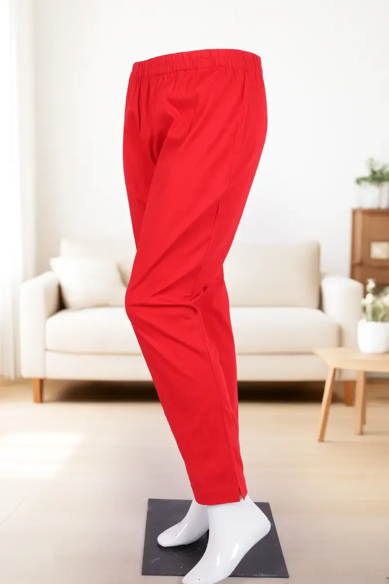 Viscose Rayon Solid Kurti Pant for Women