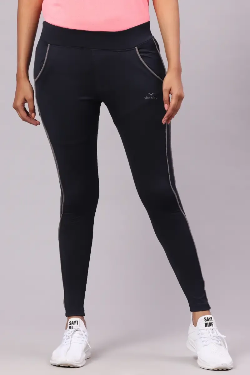 Derkley Cotton Lycra Blend Solid Track Pant for Women 014249XLSTEGRE