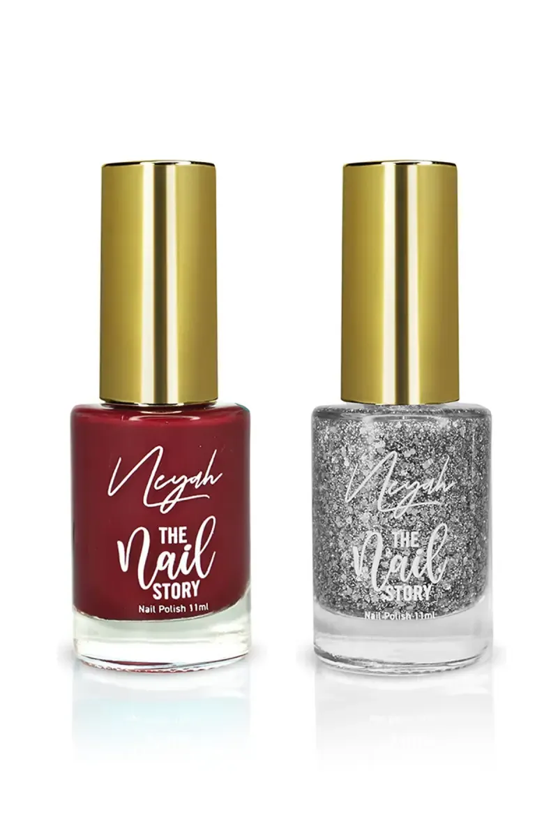 The Nail Story Combo of 2 Pcs - Each 11 ml