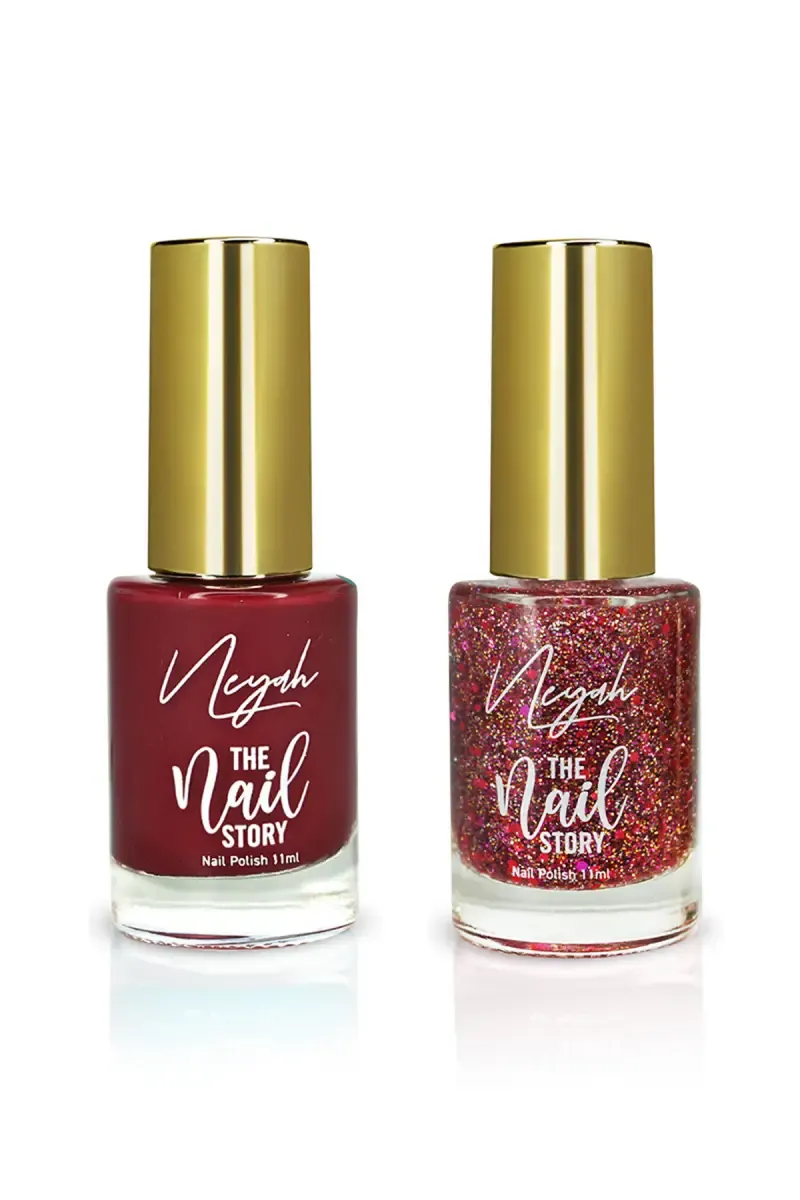 The Nail Story Combo of 2 Pcs - Each 11 ml