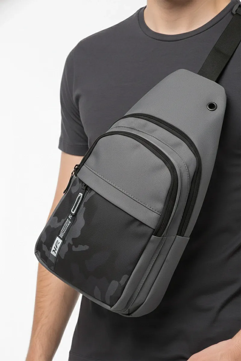 Camouflage Pattern Messenger Bag for Men