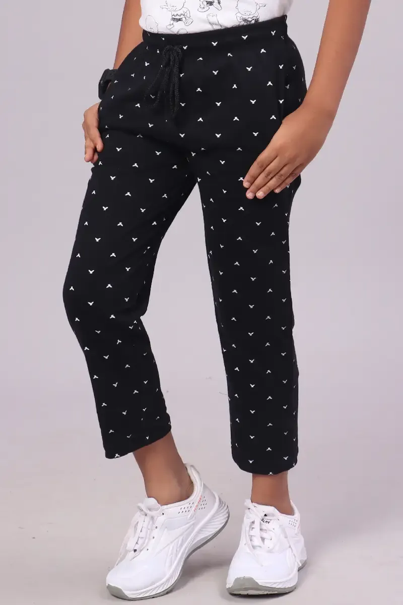 Printed Cotton Track Pant for Boy