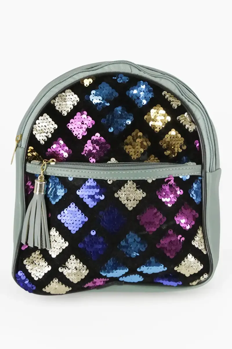 Girl's Sequin Mini Shoulder Backpack