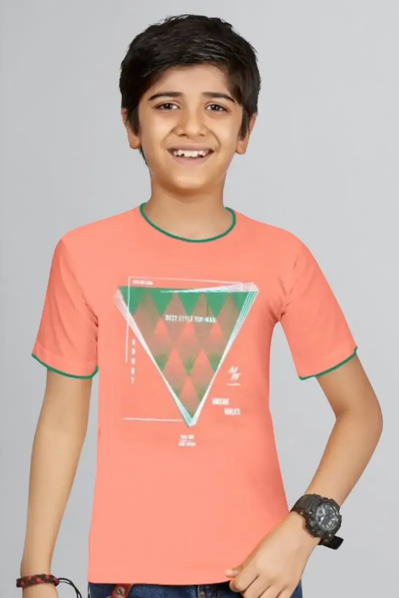 Boy's Graphic Print T-shirt  