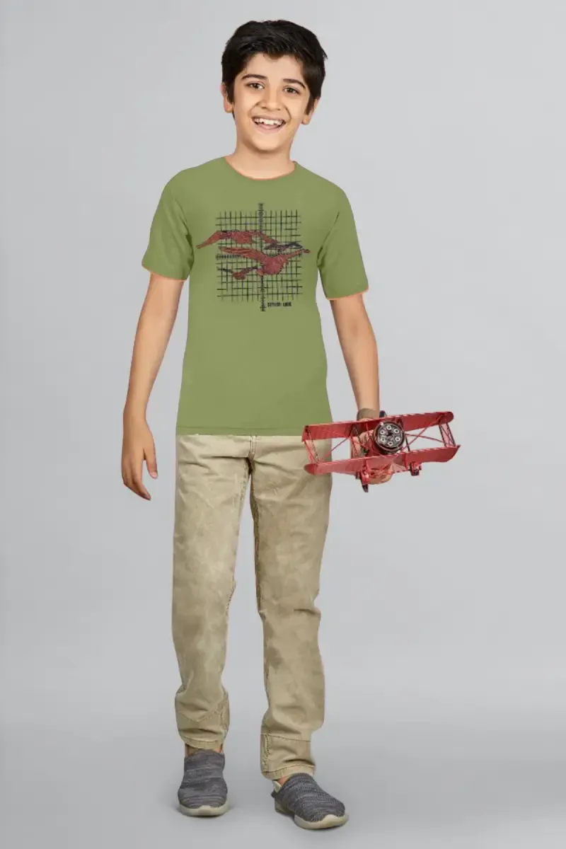 Graphic Print T-shirt for Boy