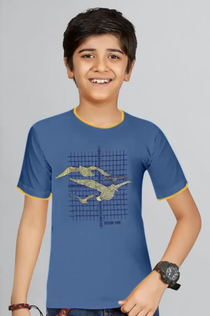 Graphic Print T-shirt for Boy