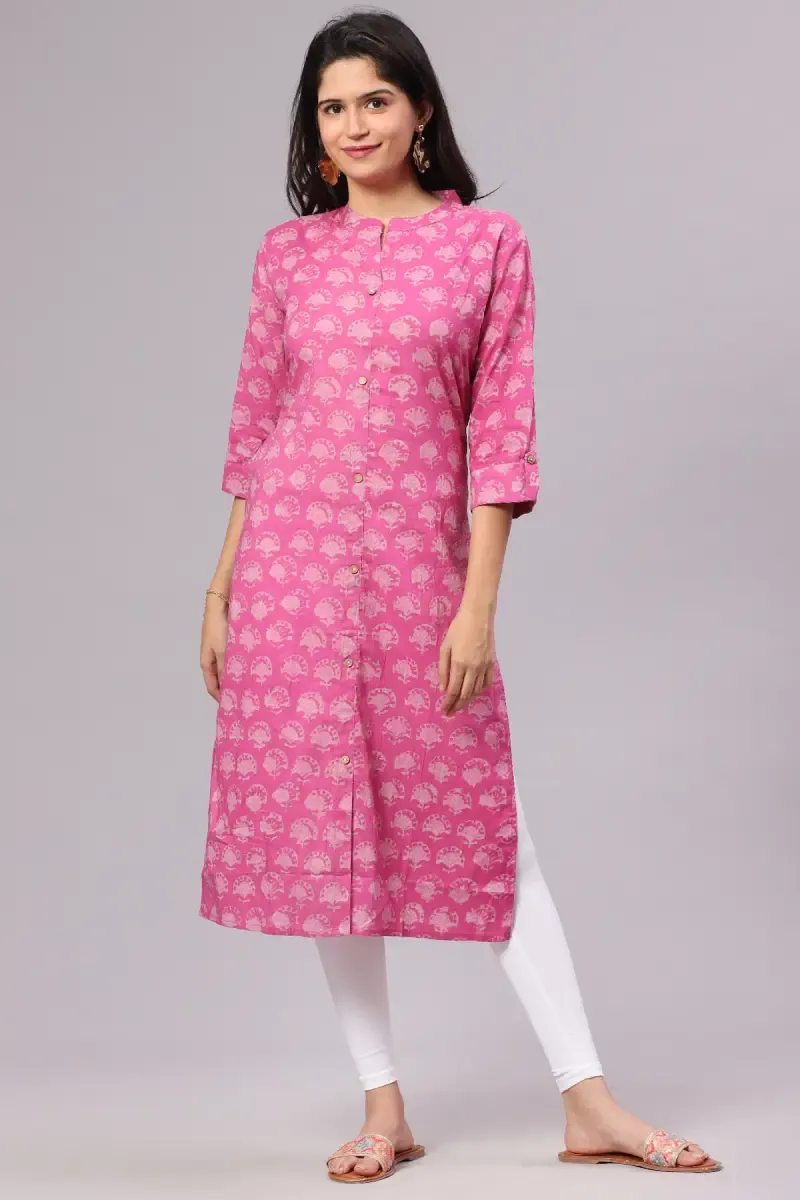 Cotton Printed Kurti for Women