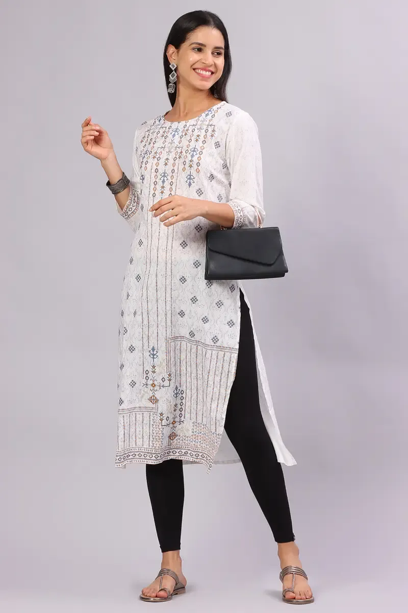 Cotton Printed Kurti for Women 