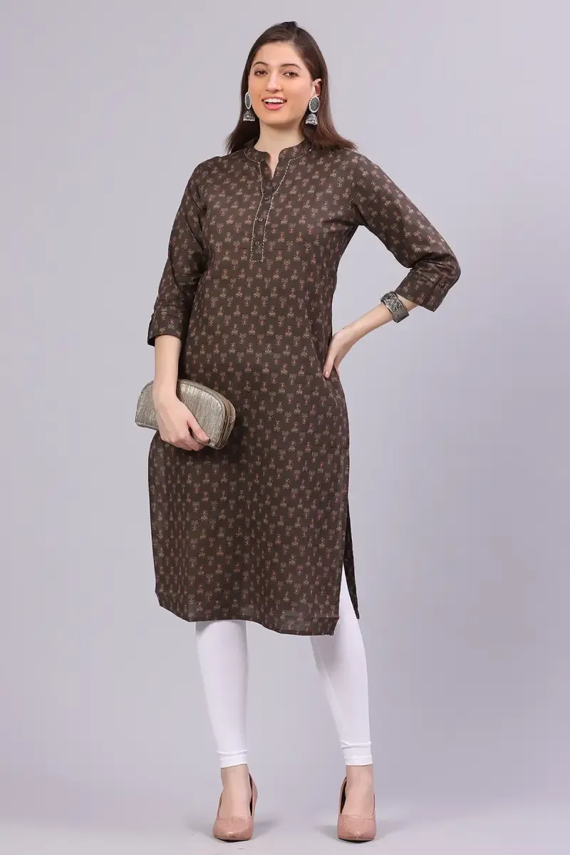 Cotton Printed Kurti for Women 