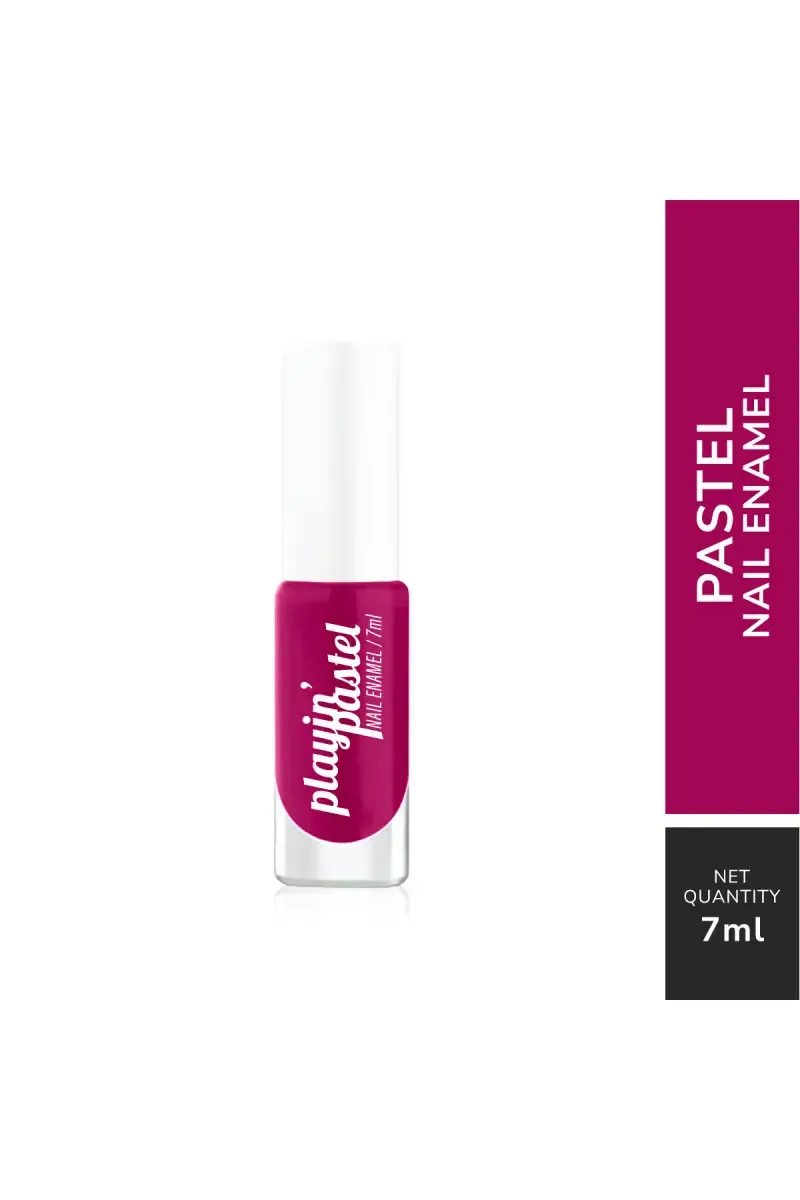 Playin' Pastel Nail Enamel - 7 ml (Deep Pink)