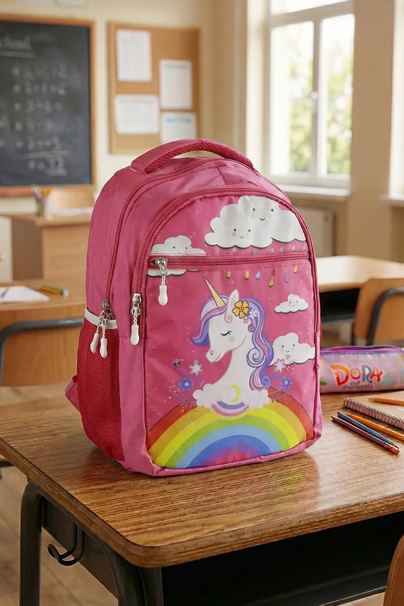 Unicorn Printed School bag for Kids - Up to 5 yrs 014986PIN