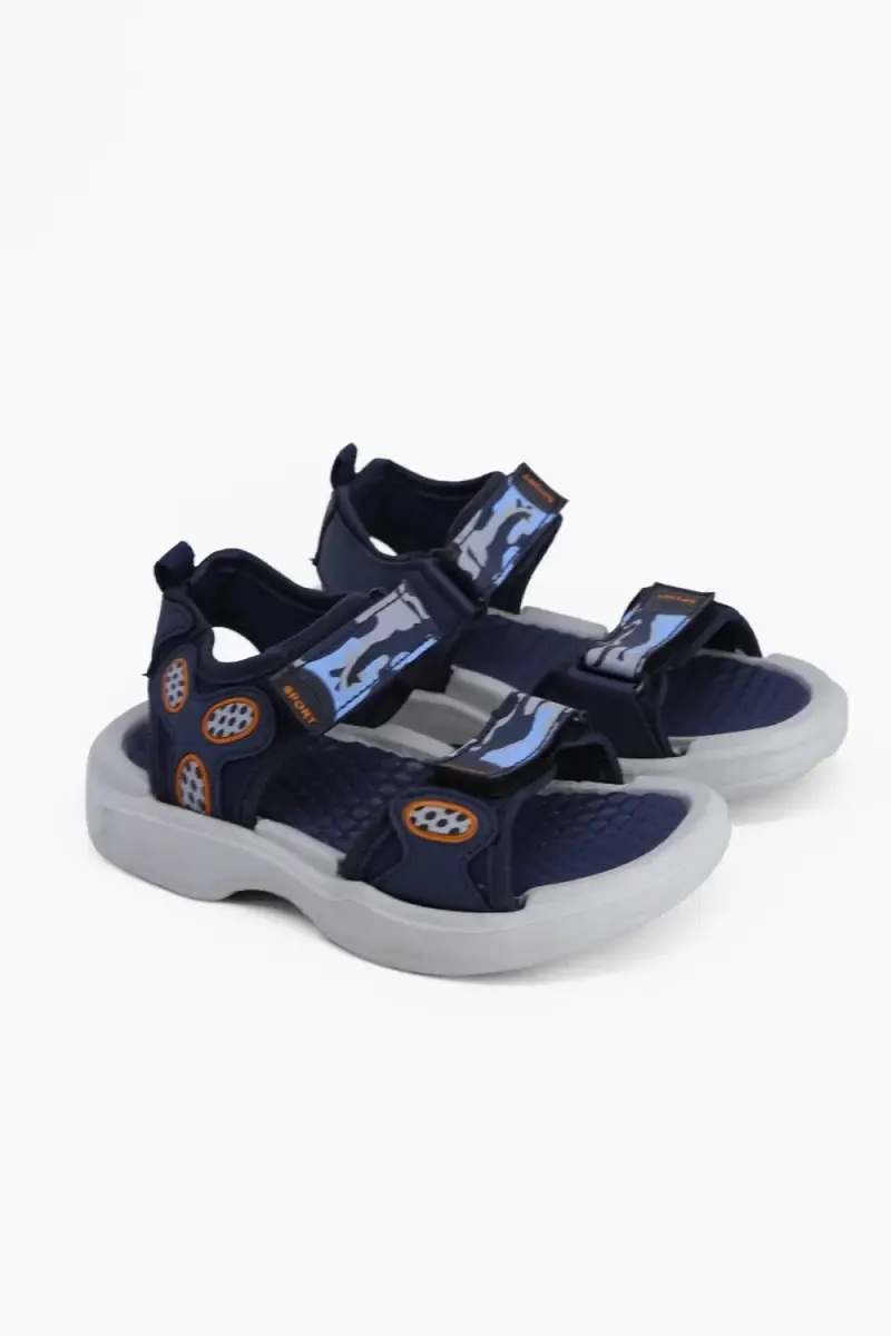 Velcro Sports Sandals for Boys 01509910YRSBLU
