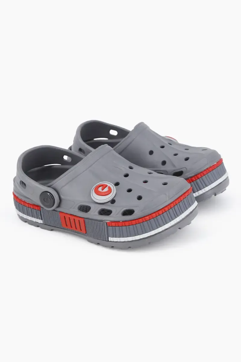 Casual Slip-On Clogs For Boys 0155246YRSGRE