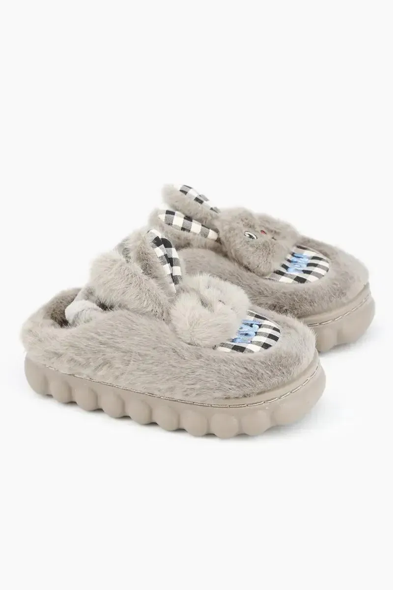 kid's Cozy Cute Warm Bedroom Slippers 015535101MGRE