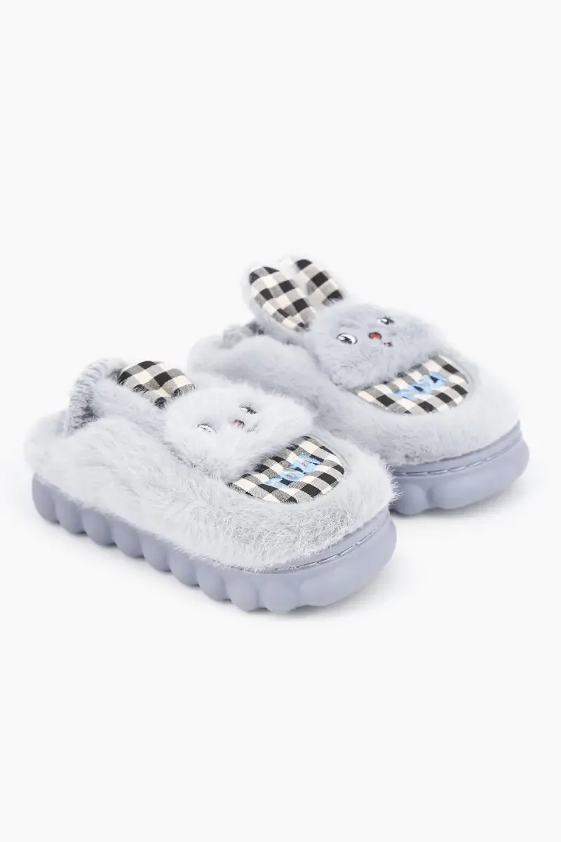 kid's Cozy Cute Warm Bedroom Slippers