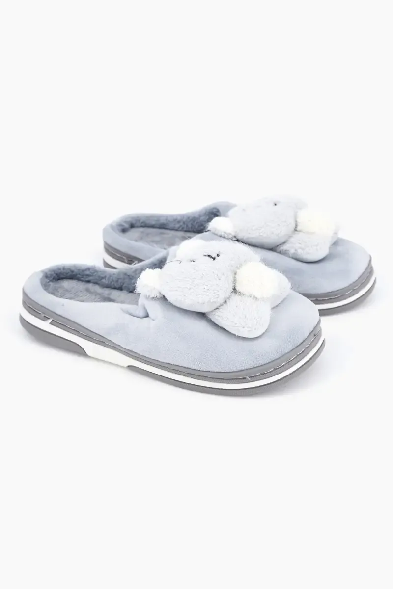 Slip-On Winter Bedroom Slippers for kids