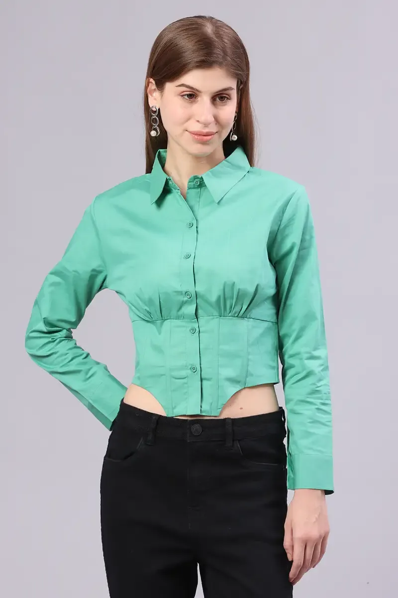 Cotton Corset Style Top for Women