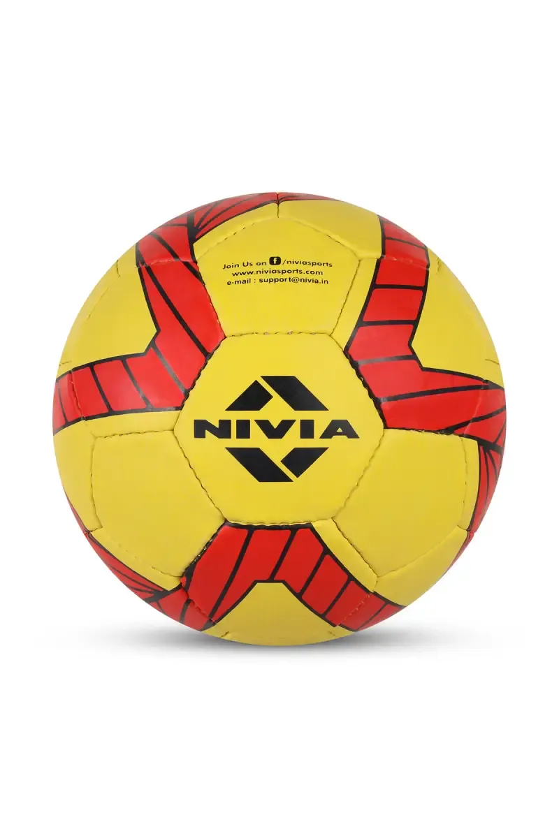Nivia Kross Football (Yellow, Red) - Size 5