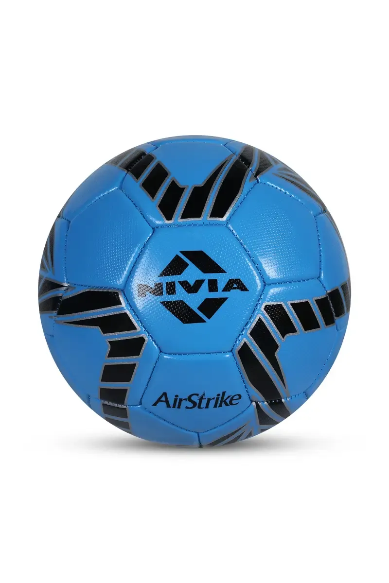 Nivia Airstrike Football (Blue) - Size 5