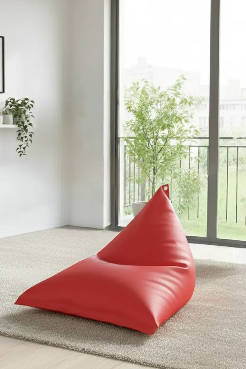 Couchette Lounger Bean Bag Cover - XXL (Without Fillers) 016735REDXXL