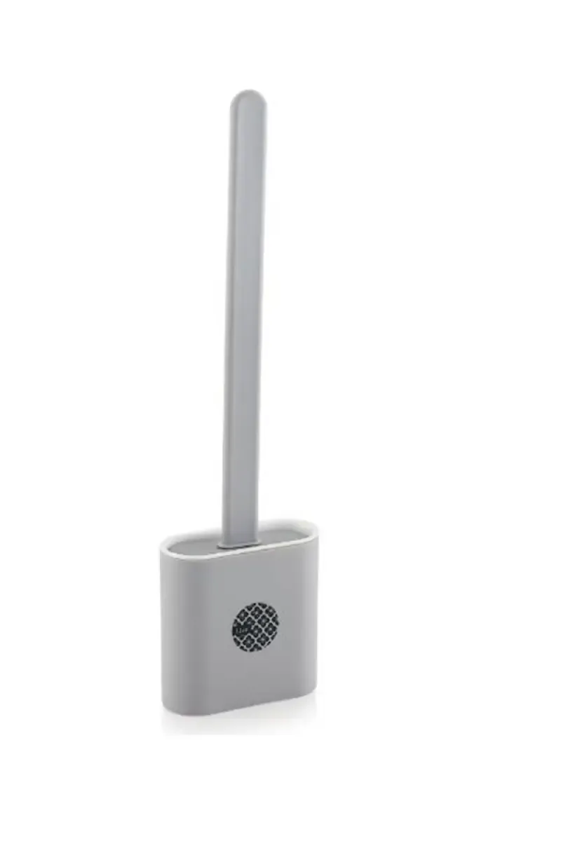 Liza Plastic Toilet Brush with Holder - 36 Cm