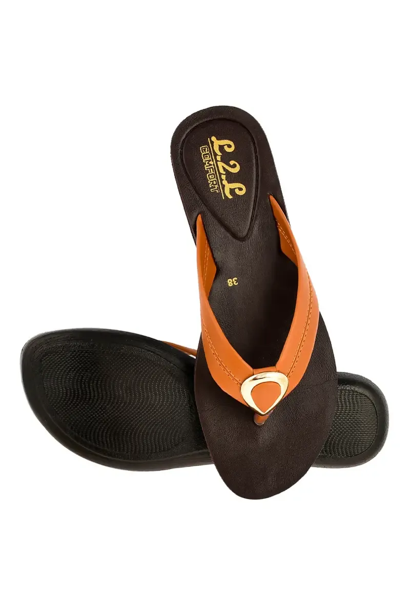 Slip-On Casual Slippers for Women 01693037TAN