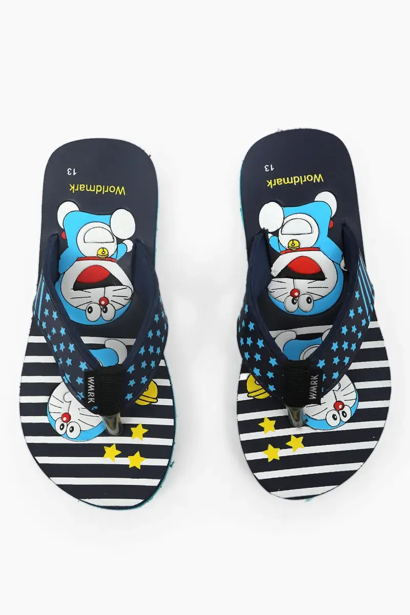 Doraemon Printed Flip Flops for Boys & Girls