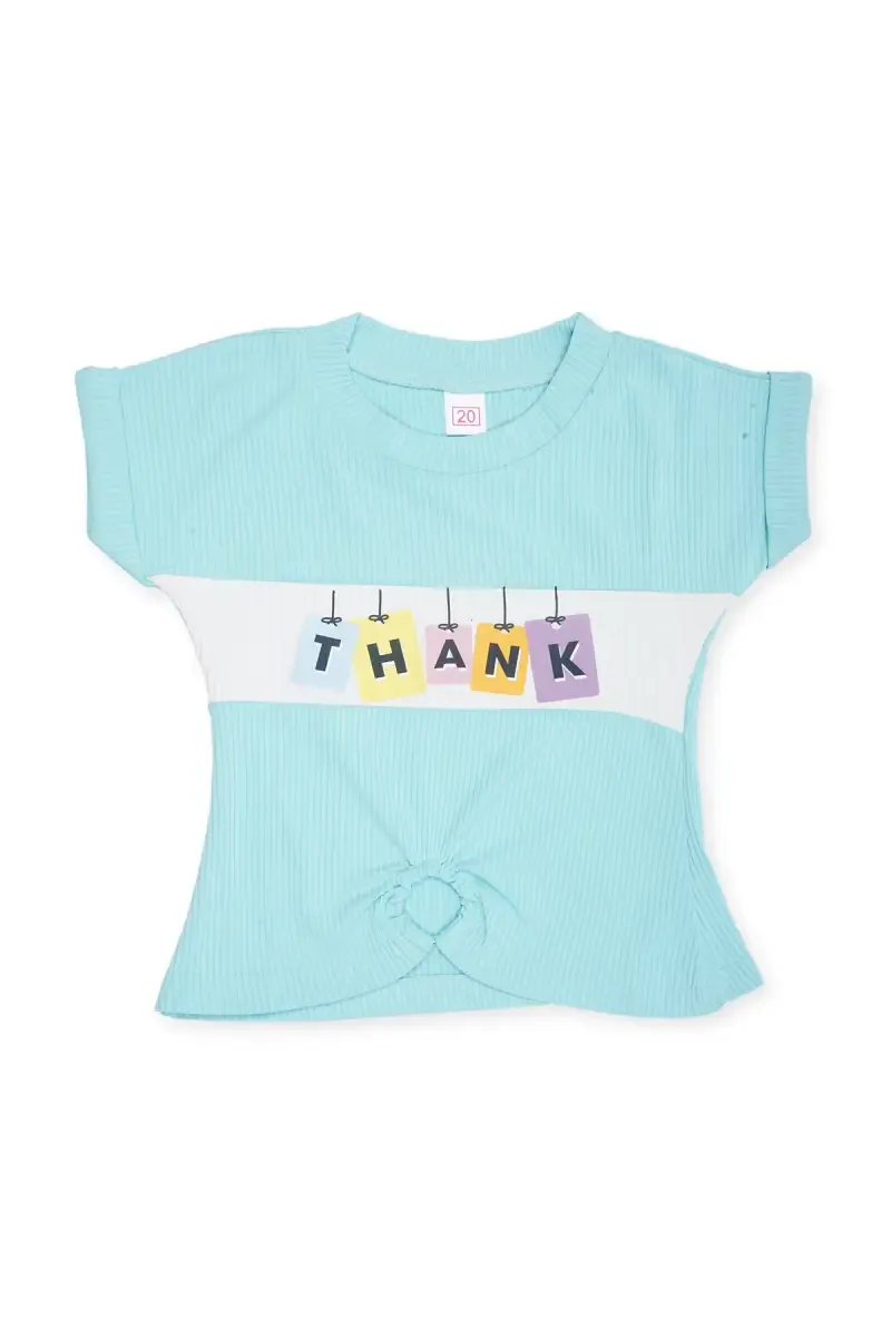 Girl's Corduroy Printed Top (1 - 4 Yrs)