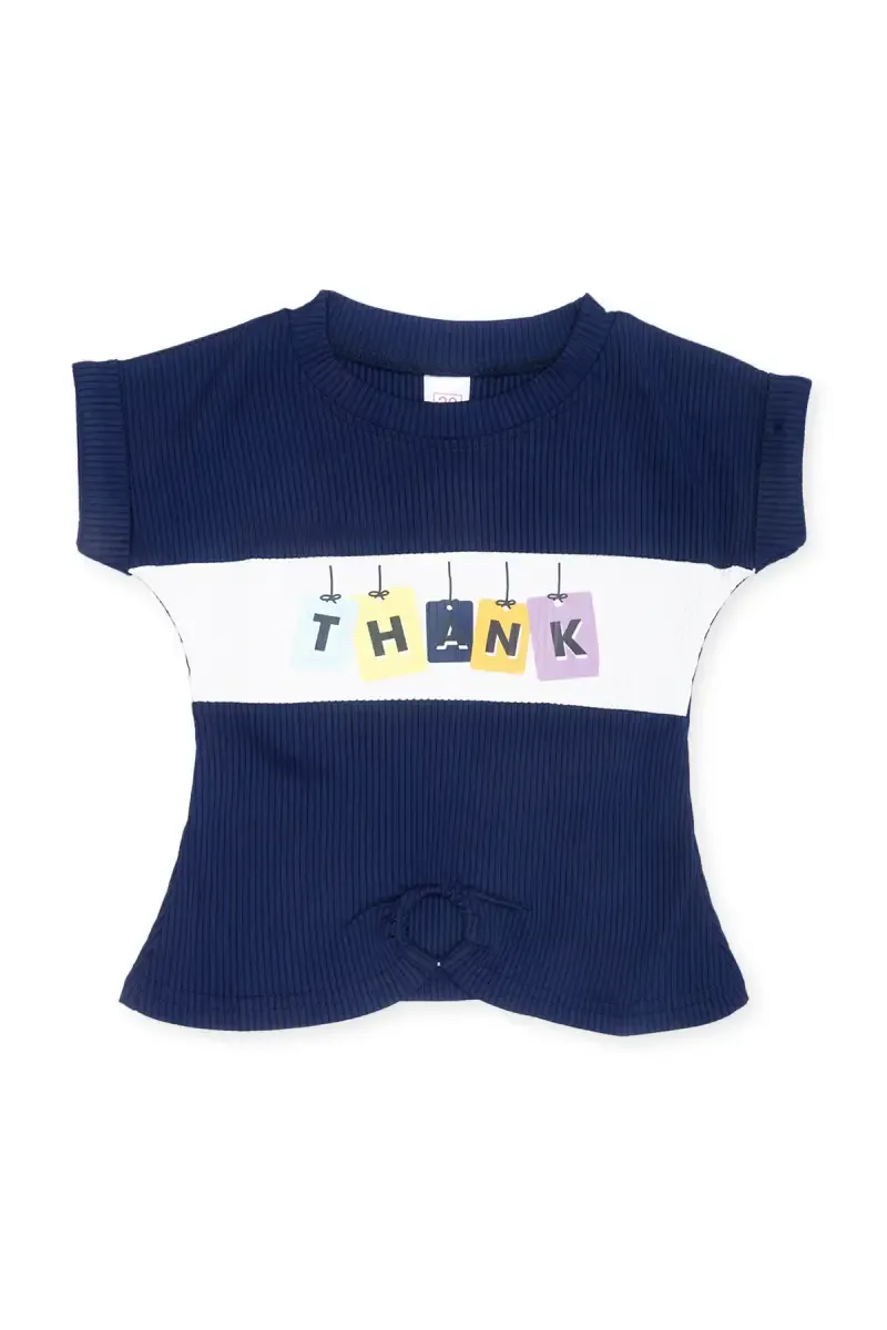 Girl's Corduroy Printed Top (1 - 4 Yrs)