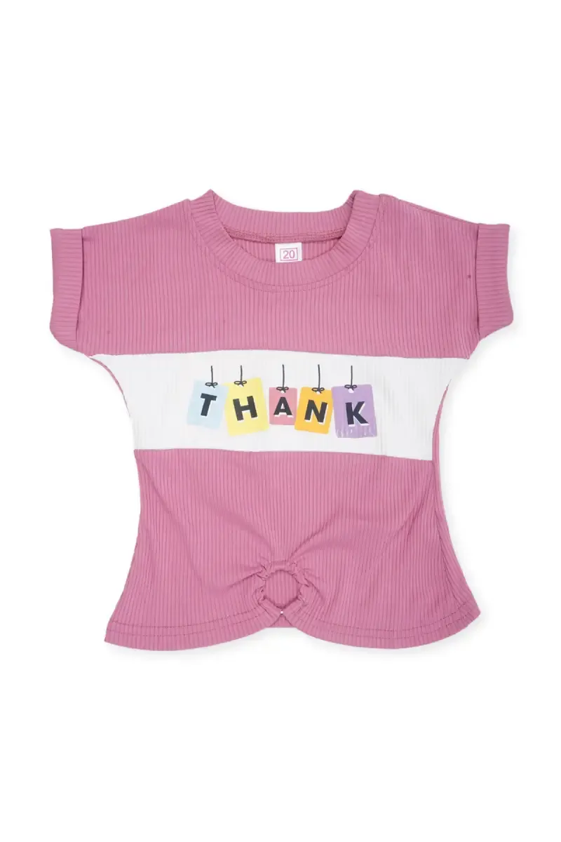 Girl's Corduroy Printed Top (1 - 4 Yrs) 01724534YRSMAU2