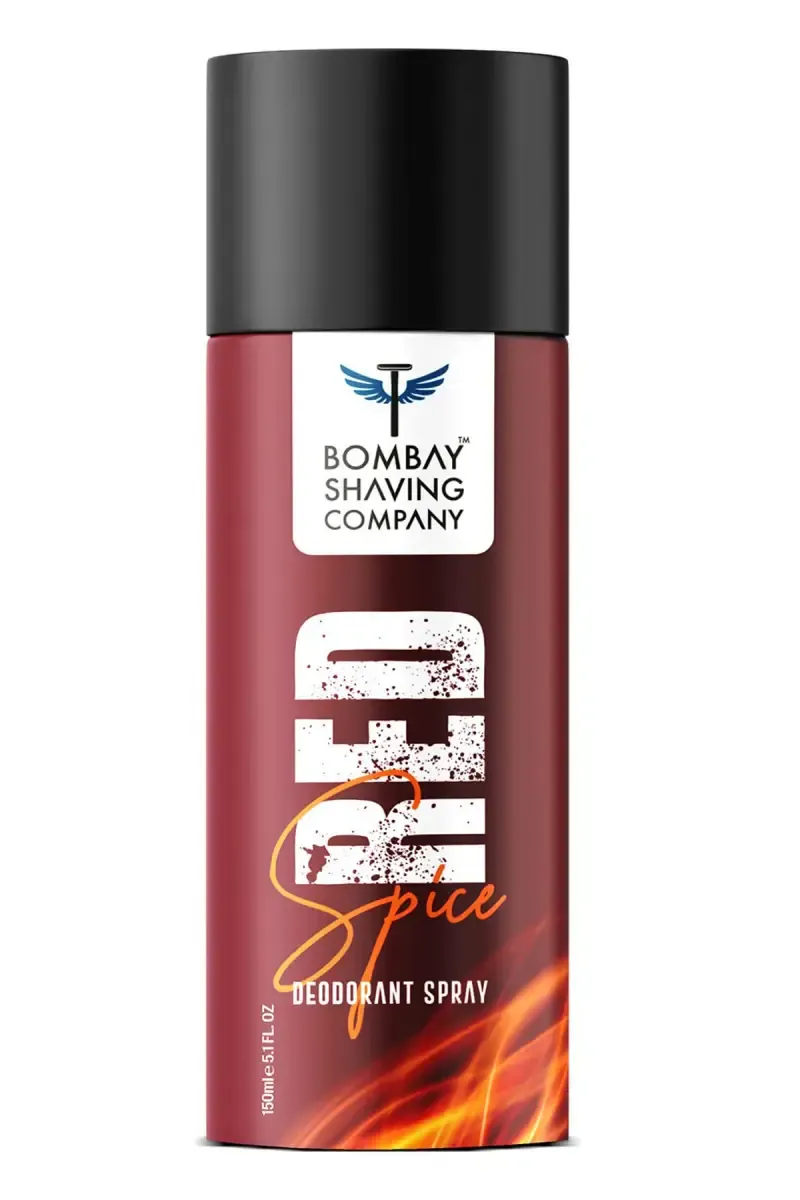 Red Spice Deodorant Spray for Men by Bombay Shaving Company - 150 ml 