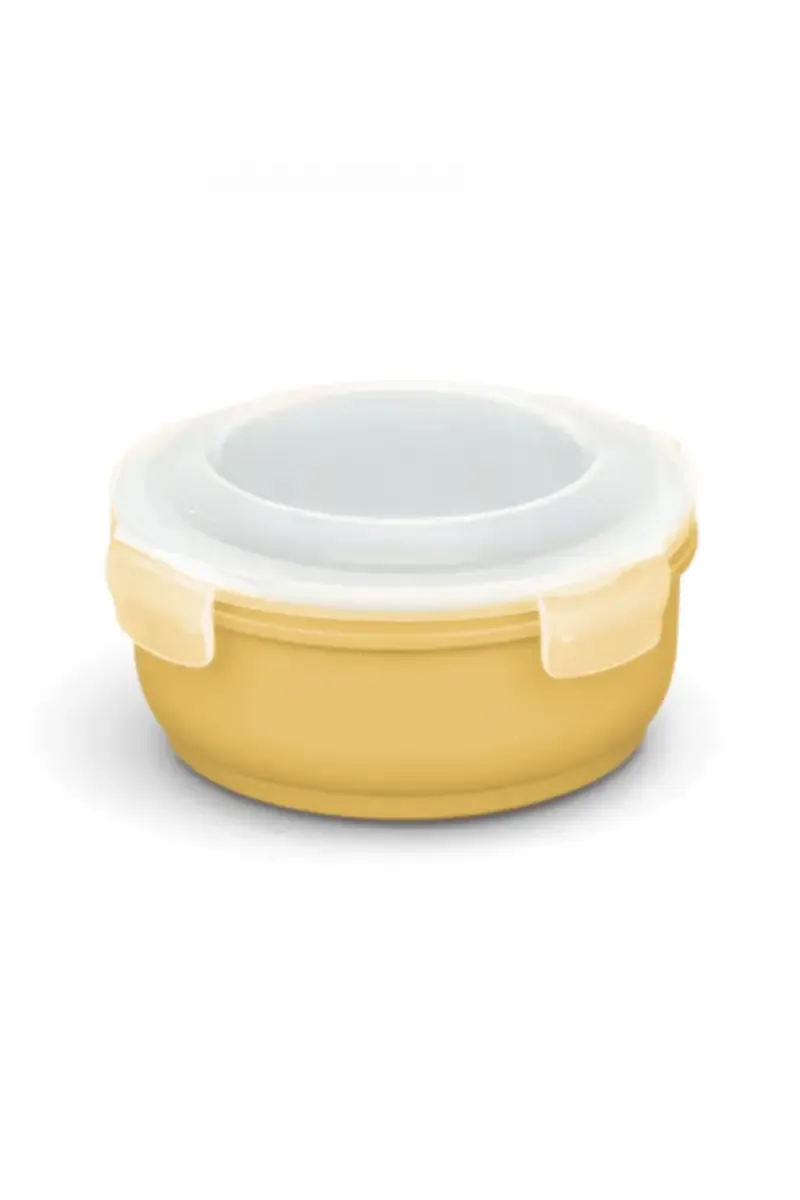 Asian Plastic & Stainless Steel Duralock Container - 650ml