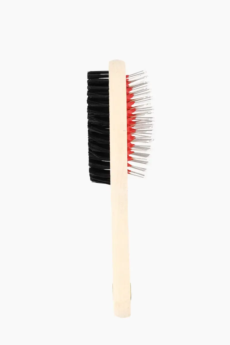 Canine Metal Pin Brush For Pets (Multicolor) - Medium