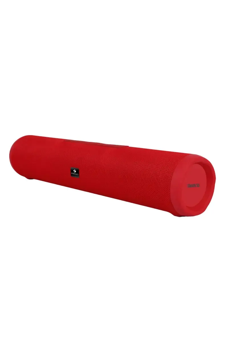 Zebronics Dawn 50 16 W Bluetooth Soundbar with Built-In FM, Call Function, TWS Function (Red)