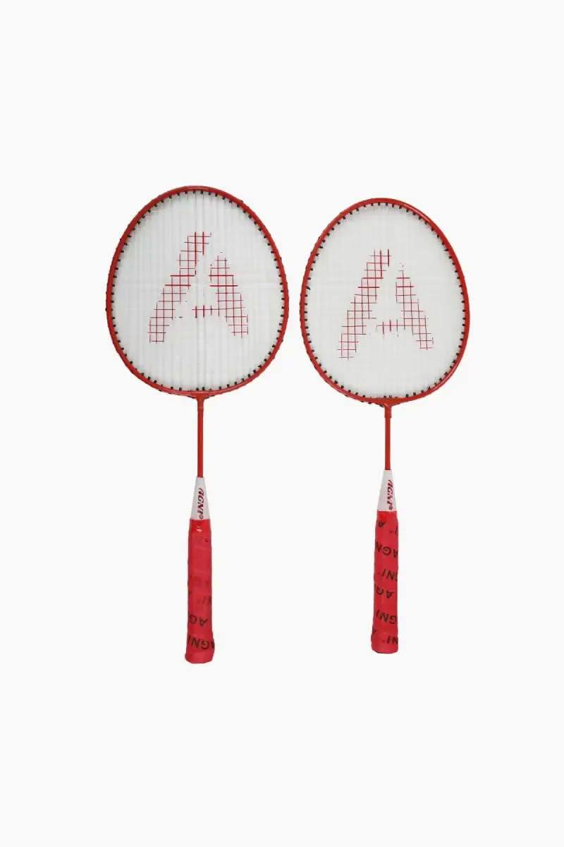 Mini-2 Badminton Racquet with Cover - Pack Of 2 (Color May Vary)