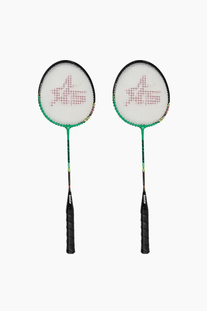 Voil Badminton Racquet with Cover - Pack Of 2 (Color May Vary)