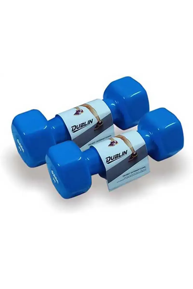 Neoprene Fixed Weight Dumbbell Pack of 2 (Blue, 3 kg Each)