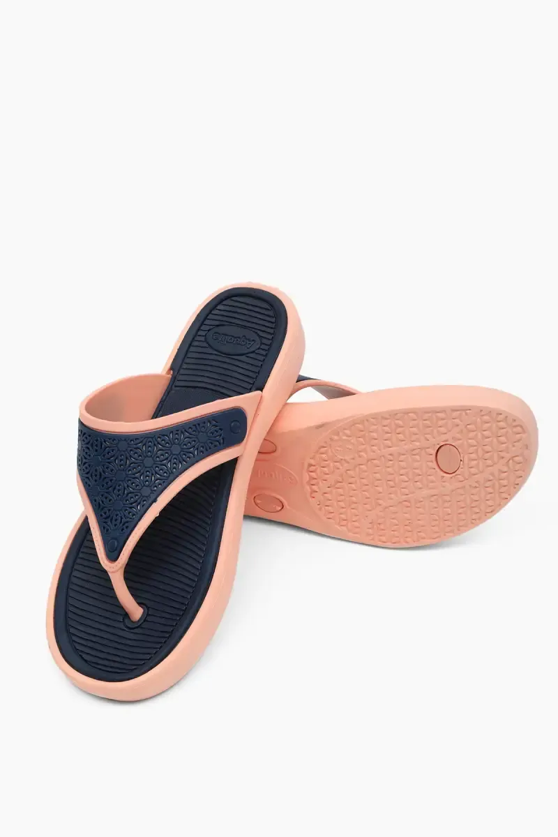 Slip-On Casual Slippers for Women 0190729PEA&NAV